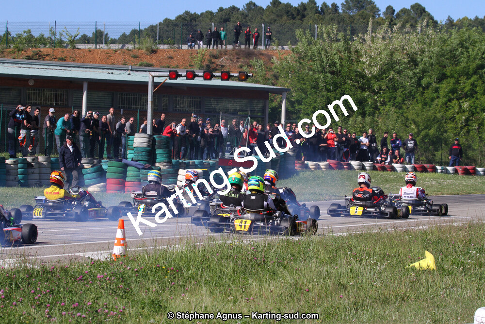 29 & 30/04/2017 : 3ème manche du Championnat du Sud 2017 à Alès et Championnat de Ligue Rhône-Alpes (Photos Stéphane Agnus) 2017 — karting