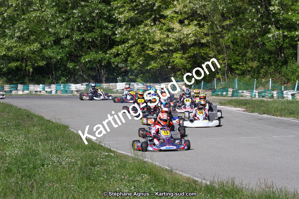 29 & 30/04/2017 : 3ème manche du Championnat du Sud 2017 à Alès et Championnat de Ligue Rhône-Alpes (Photos Stéphane Agnus) 2017 — karting