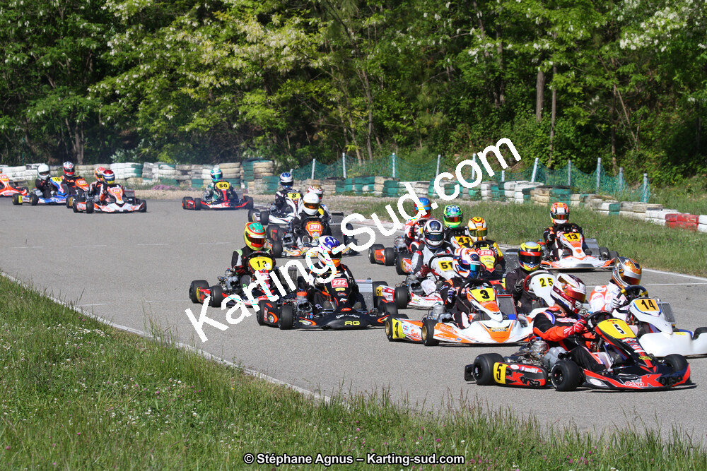 29 & 30/04/2017 : 3ème manche du Championnat du Sud 2017 à Alès et Championnat de Ligue Rhône-Alpes (Photos Stéphane Agnus) 2017 — karting