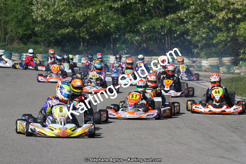 29 & 30/04/2017 : 3ème manche du Championnat du Sud 2017 à Alès et Championnat de Ligue Rhône-Alpes (Photos Stéphane Agnus) 2017 — karting