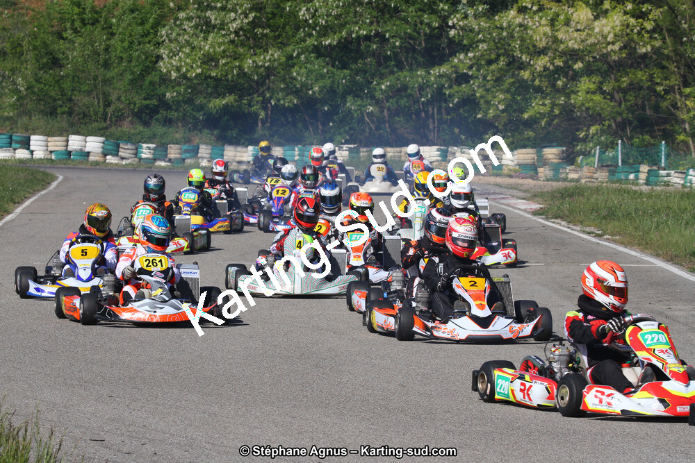 29 & 30/04/2017 : 3ème manche du Championnat du Sud 2017 à Alès et Championnat de Ligue Rhône-Alpes (Photos Stéphane Agnus) 2017 — karting