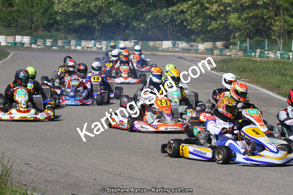 29 & 30/04/2017 : 3ème manche du Championnat du Sud 2017 à Alès et Championnat de Ligue Rhône-Alpes (Photos Stéphane Agnus) 2017 — karting