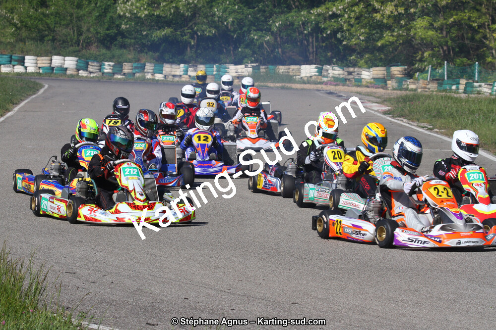 29 & 30/04/2017 : 3ème manche du Championnat du Sud 2017 à Alès et Championnat de Ligue Rhône-Alpes (Photos Stéphane Agnus) 2017 — karting