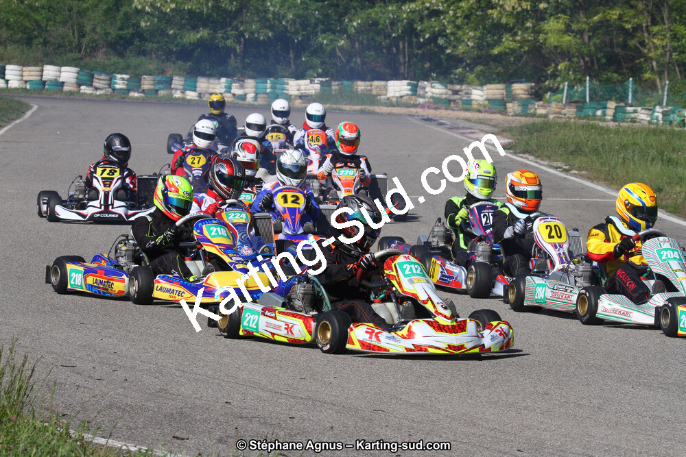 29 & 30/04/2017 : 3ème manche du Championnat du Sud 2017 à Alès et Championnat de Ligue Rhône-Alpes (Photos Stéphane Agnus) 2017 — karting