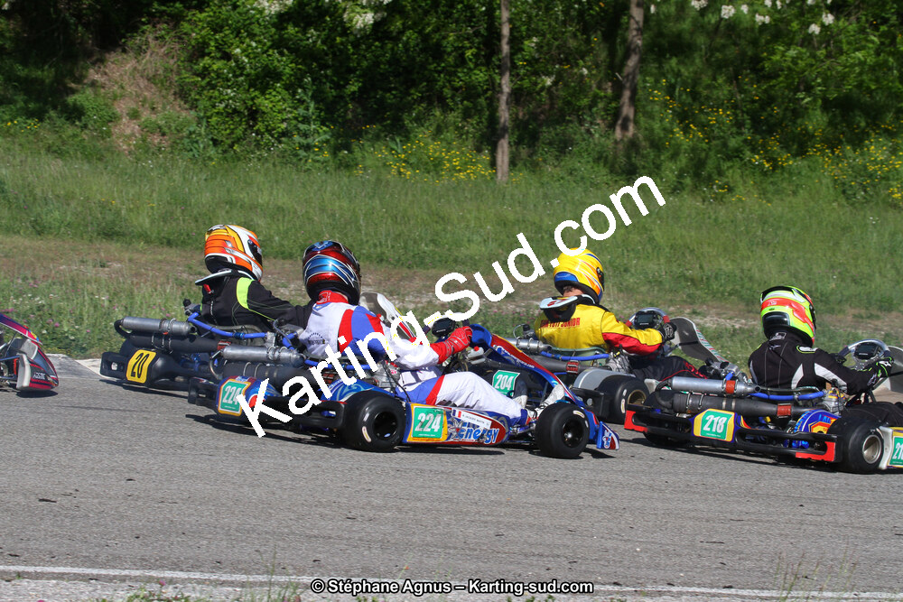29 & 30/04/2017 : 3ème manche du Championnat du Sud 2017 à Alès et Championnat de Ligue Rhône-Alpes (Photos Stéphane Agnus) 2017 — karting