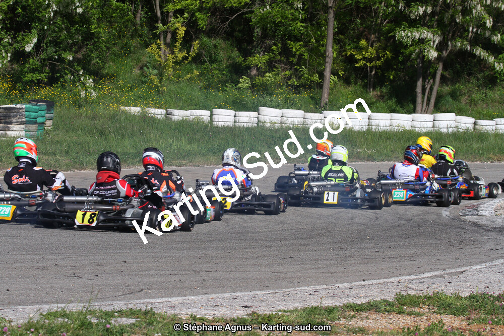 29 & 30/04/2017 : 3ème manche du Championnat du Sud 2017 à Alès et Championnat de Ligue Rhône-Alpes (Photos Stéphane Agnus) 2017 — karting