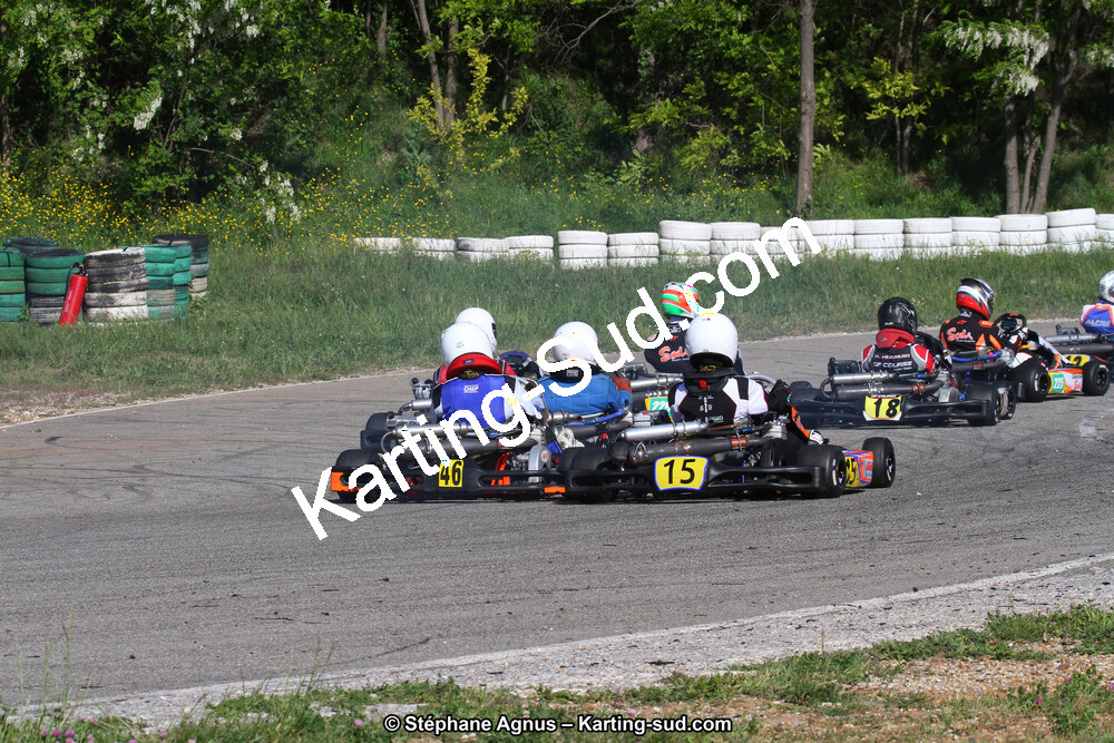 29 & 30/04/2017 : 3ème manche du Championnat du Sud 2017 à Alès et Championnat de Ligue Rhône-Alpes (Photos Stéphane Agnus) 2017 — karting