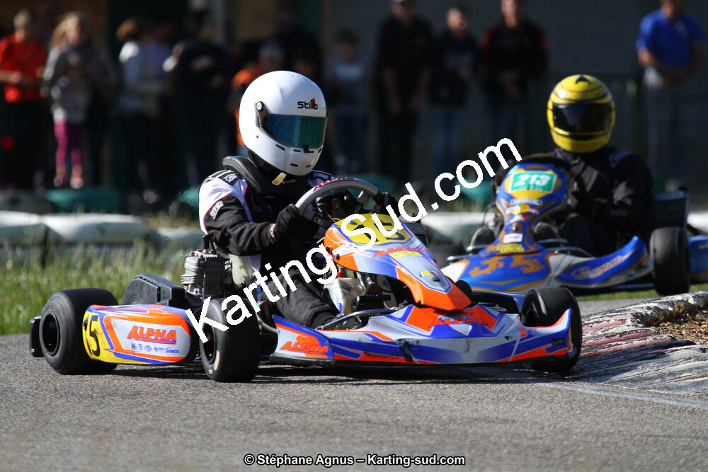 29 & 30/04/2017 : 3ème manche du Championnat du Sud 2017 à Alès et Championnat de Ligue Rhône-Alpes (Photos Stéphane Agnus) 2017 — karting