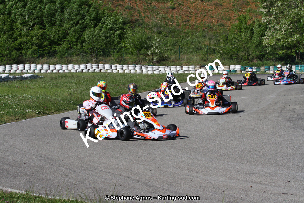 29 & 30/04/2017 : 3ème manche du Championnat du Sud 2017 à Alès et Championnat de Ligue Rhône-Alpes (Photos Stéphane Agnus) 2017 — karting