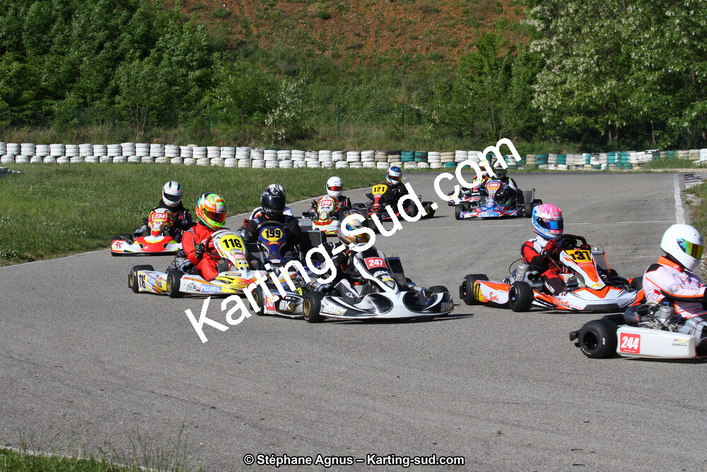 29 & 30/04/2017 : 3ème manche du Championnat du Sud 2017 à Alès et Championnat de Ligue Rhône-Alpes (Photos Stéphane Agnus) 2017 — karting
