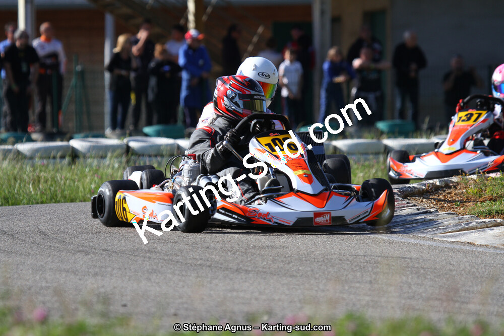 29 & 30/04/2017 : 3ème manche du Championnat du Sud 2017 à Alès et Championnat de Ligue Rhône-Alpes (Photos Stéphane Agnus) 2017 — karting