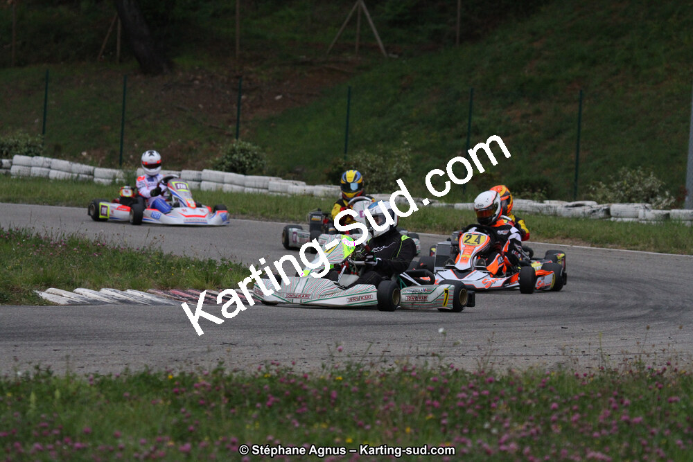 29 & 30/04/2017 : 3ème manche du Championnat du Sud 2017 à Alès et Championnat de Ligue Rhône-Alpes (Photos Stéphane Agnus) 2017 — karting