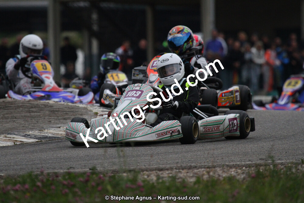29 & 30/04/2017 : 3ème manche du Championnat du Sud 2017 à Alès et Championnat de Ligue Rhône-Alpes (Photos Stéphane Agnus) 2017 — karting