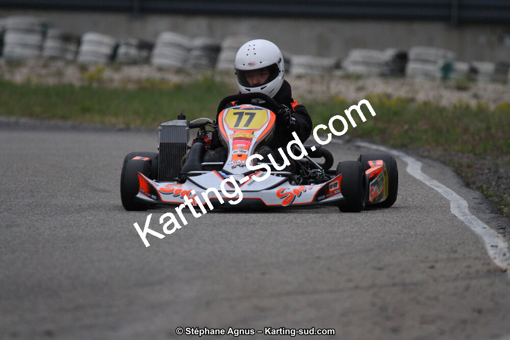 29 & 30/04/2017 : 3ème manche du Championnat du Sud 2017 à Alès et Championnat de Ligue Rhône-Alpes (Photos Stéphane Agnus) 2017 — karting