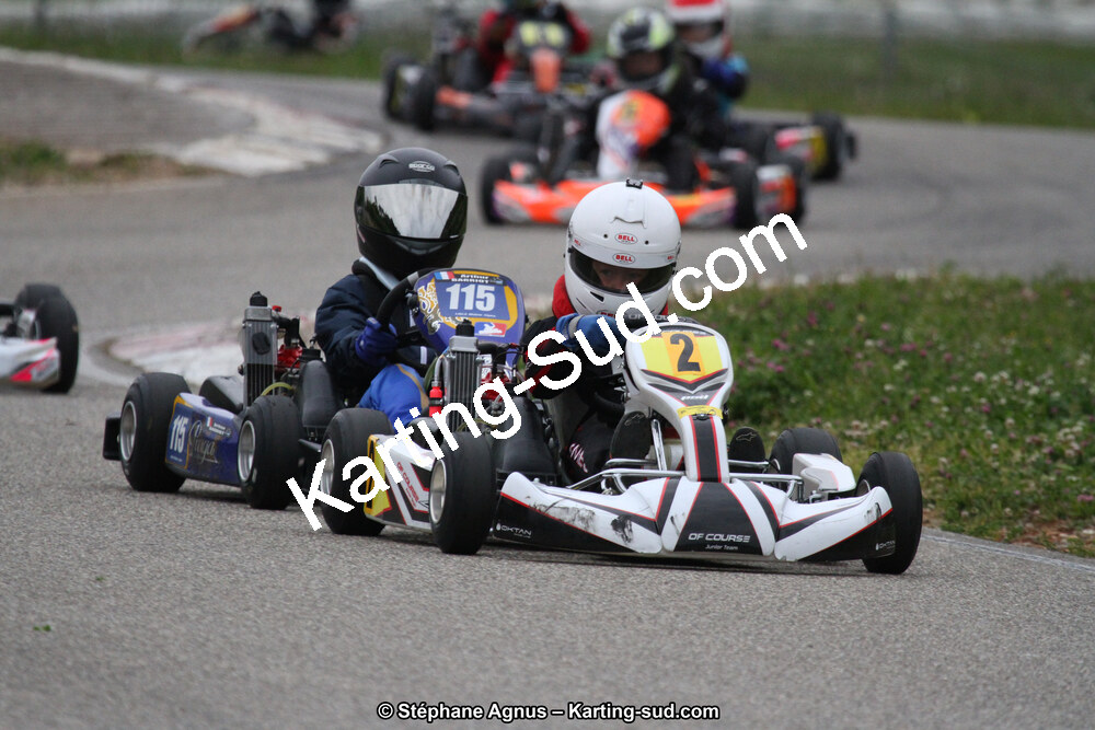 29 & 30/04/2017 : 3ème manche du Championnat du Sud 2017 à Alès et Championnat de Ligue Rhône-Alpes (Photos Stéphane Agnus) 2017 — karting