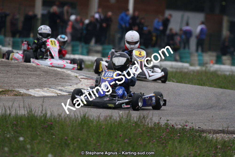 29 & 30/04/2017 : 3ème manche du Championnat du Sud 2017 à Alès et Championnat de Ligue Rhône-Alpes (Photos Stéphane Agnus) 2017 — karting