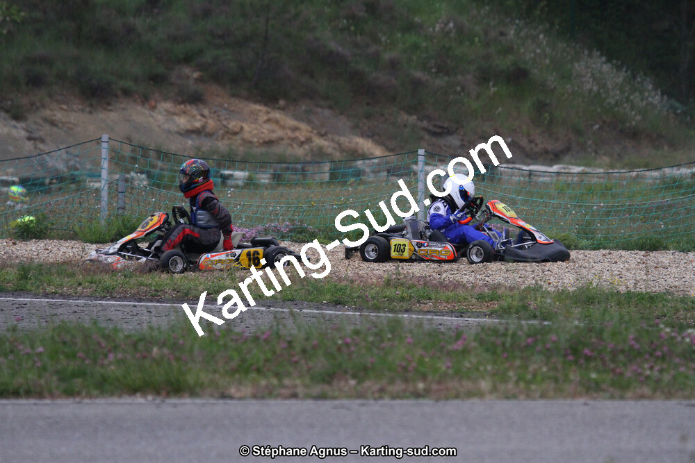29 & 30/04/2017 : 3ème manche du Championnat du Sud 2017 à Alès et Championnat de Ligue Rhône-Alpes (Photos Stéphane Agnus) 2017 — karting