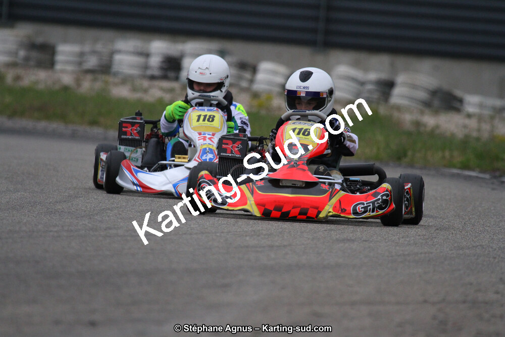 29 & 30/04/2017 : 3ème manche du Championnat du Sud 2017 à Alès et Championnat de Ligue Rhône-Alpes (Photos Stéphane Agnus) 2017 — karting