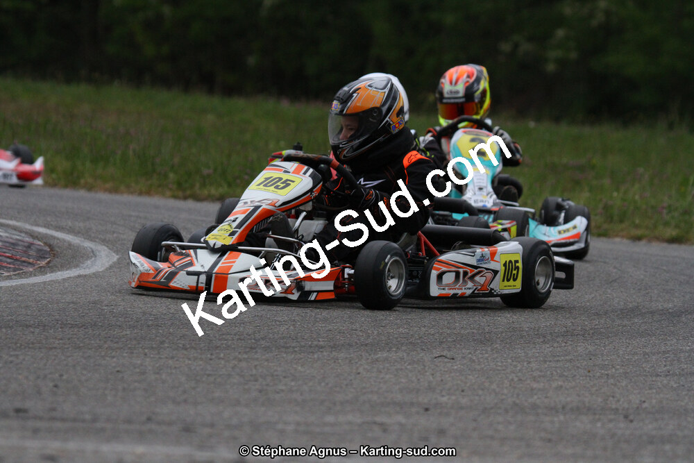 29 & 30/04/2017 : 3ème manche du Championnat du Sud 2017 à Alès et Championnat de Ligue Rhône-Alpes (Photos Stéphane Agnus) 2017 — karting