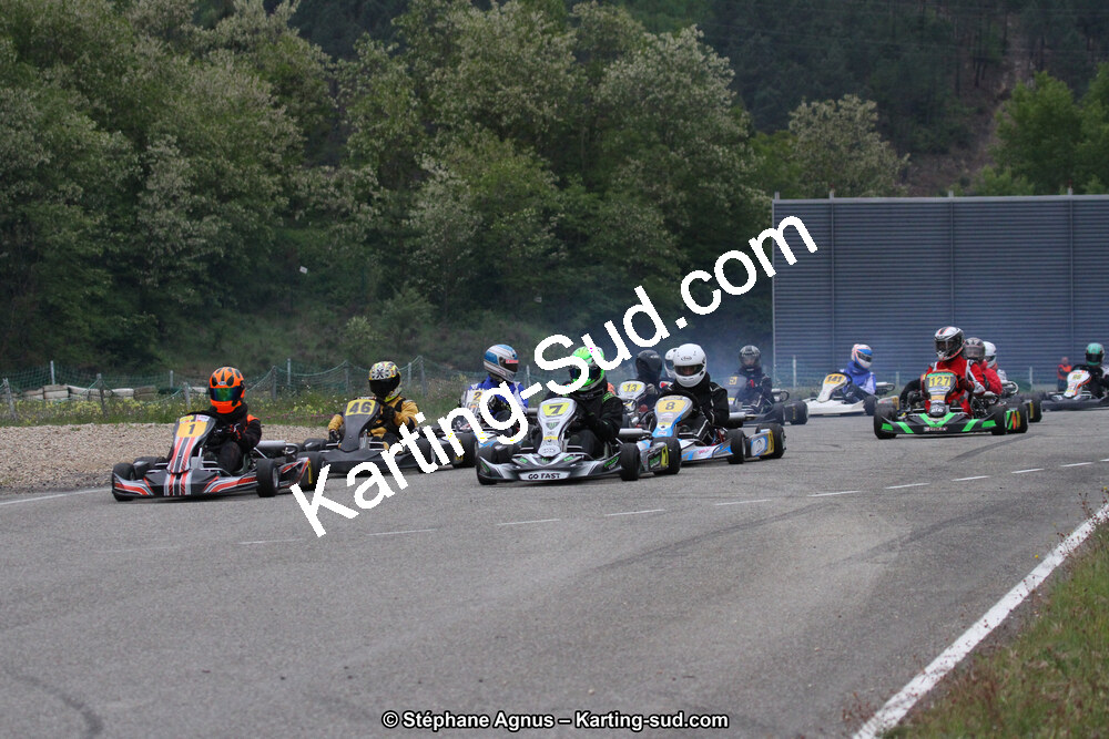 29 & 30/04/2017 : 3ème manche du Championnat du Sud 2017 à Alès et Championnat de Ligue Rhône-Alpes (Photos Stéphane Agnus) 2017 — karting