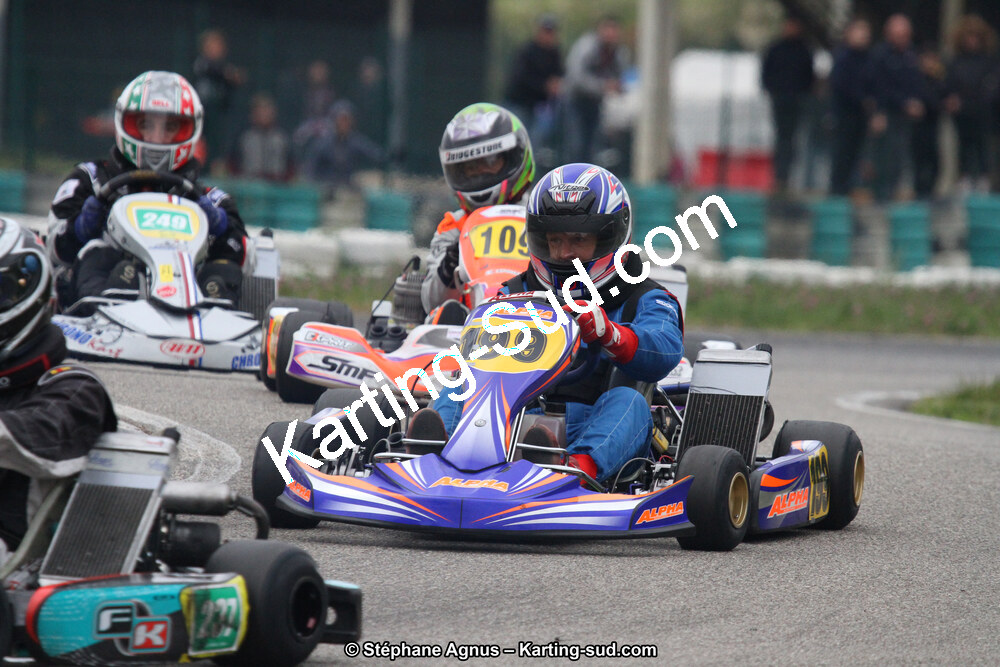 29 & 30/04/2017 : 3ème manche du Championnat du Sud 2017 à Alès et Championnat de Ligue Rhône-Alpes (Photos Stéphane Agnus) 2017 — karting