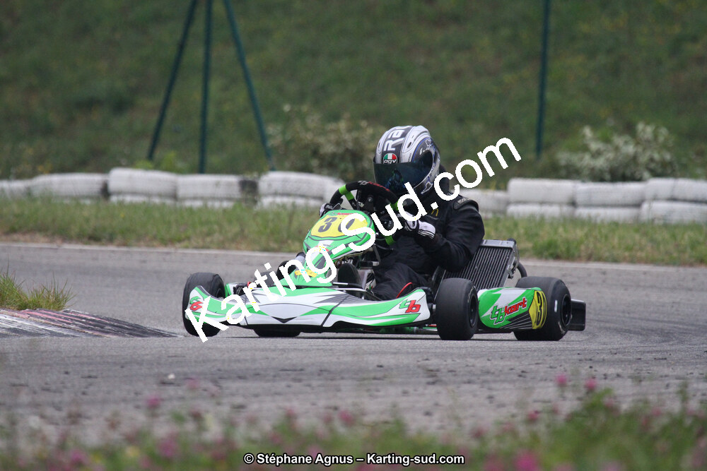 29 & 30/04/2017 : 3ème manche du Championnat du Sud 2017 à Alès et Championnat de Ligue Rhône-Alpes (Photos Stéphane Agnus) 2017 — karting