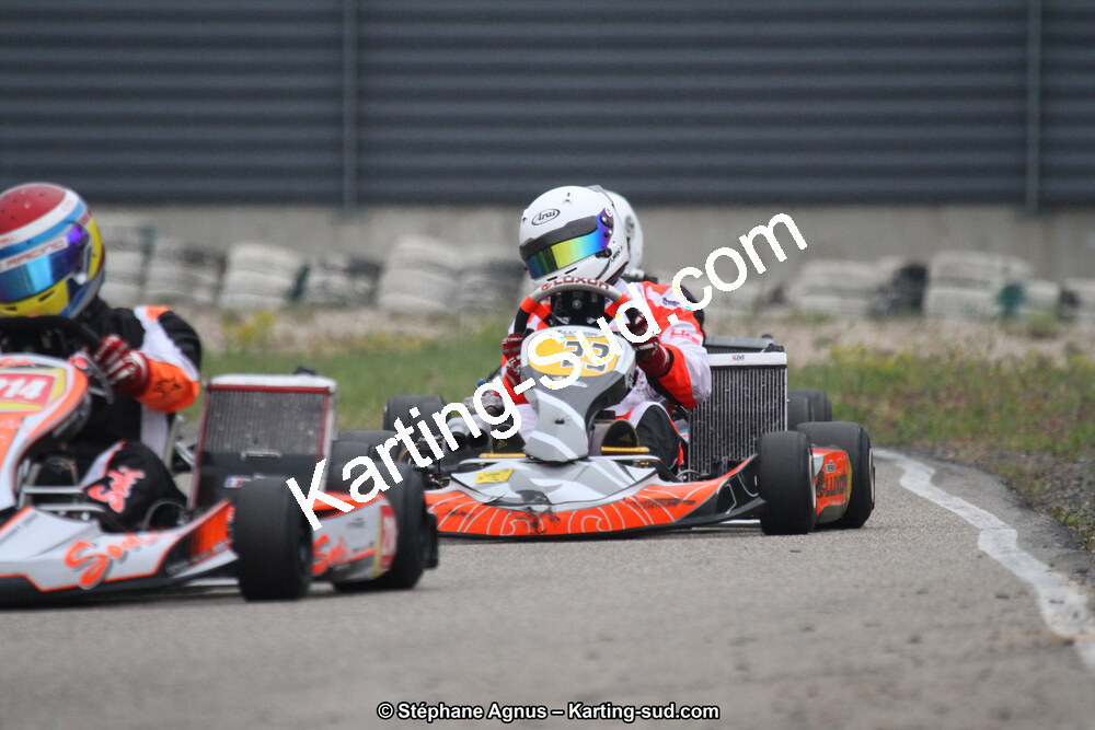 29 & 30/04/2017 : 3ème manche du Championnat du Sud 2017 à Alès et Championnat de Ligue Rhône-Alpes (Photos Stéphane Agnus) 2017 — karting