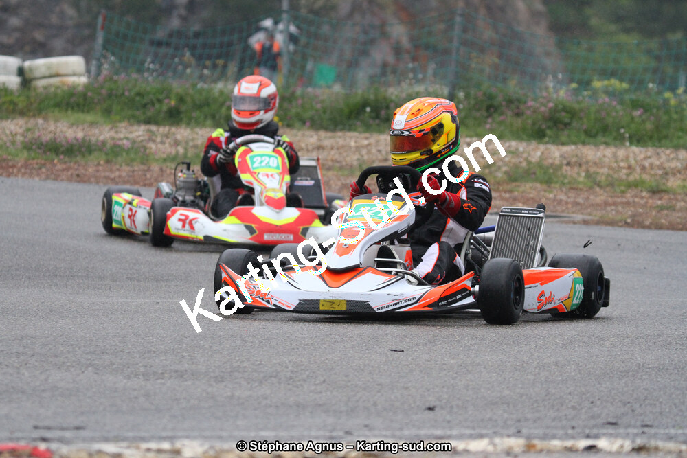 29 & 30/04/2017 : 3ème manche du Championnat du Sud 2017 à Alès et Championnat de Ligue Rhône-Alpes (Photos Stéphane Agnus) 2017 — karting