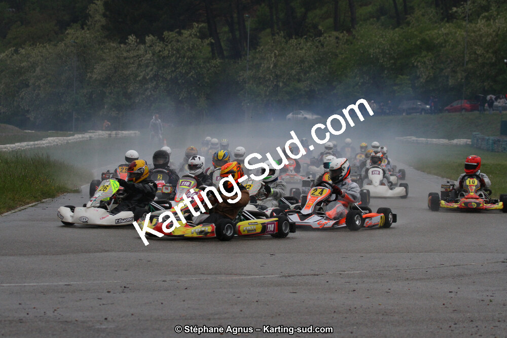 29 & 30/04/2017 : 3ème manche du Championnat du Sud 2017 à Alès et Championnat de Ligue Rhône-Alpes (Photos Stéphane Agnus) 2017 — karting