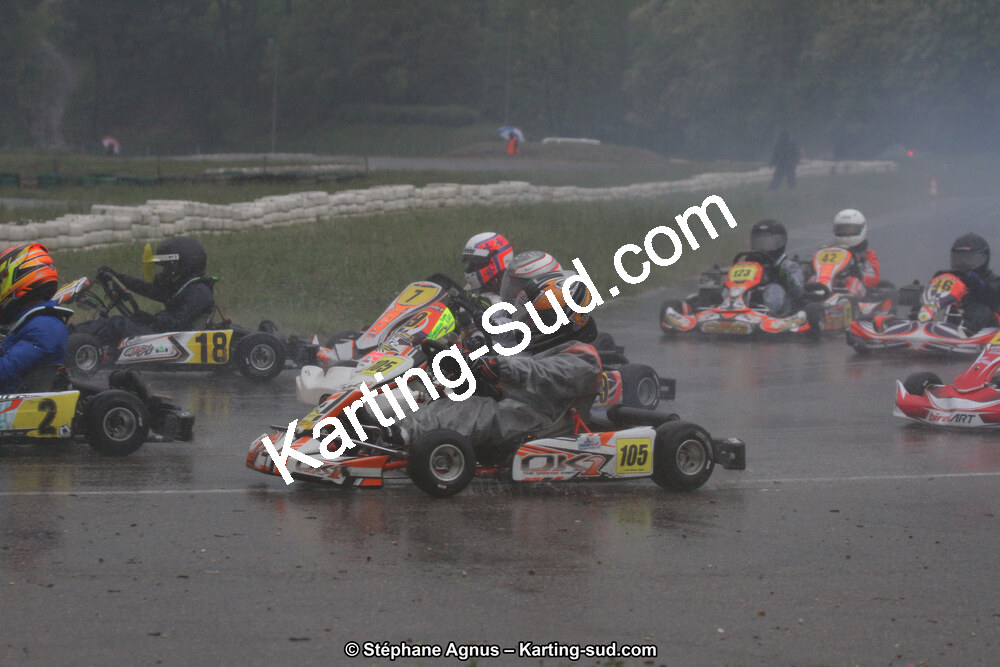 29 & 30/04/2017 : 3ème manche du Championnat du Sud 2017 à Alès et Championnat de Ligue Rhône-Alpes (Photos Stéphane Agnus) 2017 — karting
