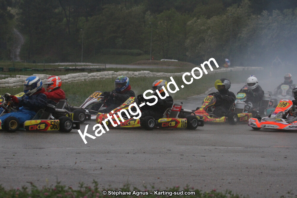 29 & 30/04/2017 : 3ème manche du Championnat du Sud 2017 à Alès et Championnat de Ligue Rhône-Alpes (Photos Stéphane Agnus) 2017 — karting