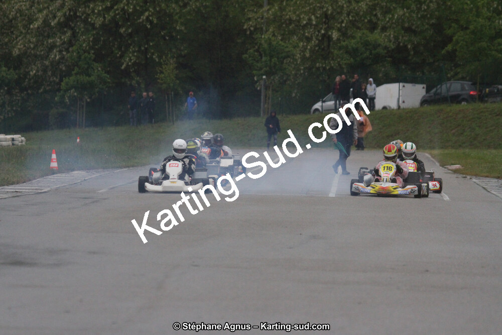 29 & 30/04/2017 : 3ème manche du Championnat du Sud 2017 à Alès et Championnat de Ligue Rhône-Alpes (Photos Stéphane Agnus) 2017 — karting