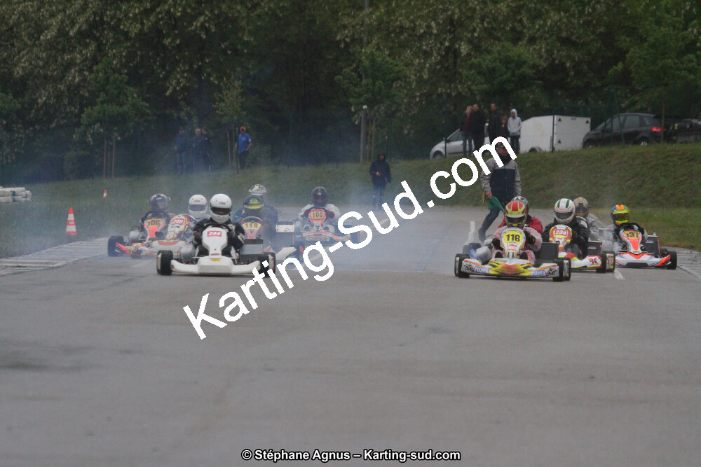 29 & 30/04/2017 : 3ème manche du Championnat du Sud 2017 à Alès et Championnat de Ligue Rhône-Alpes (Photos Stéphane Agnus) 2017 — karting