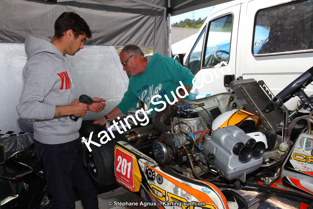 29 & 30/04/2017 : 3ème manche du Championnat du Sud 2017 à Alès et Championnat de Ligue Rhône-Alpes (Photos Stéphane Agnus) 2017 — karting