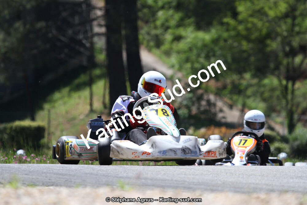 29 & 30/04/2017 : 3ème manche du Championnat du Sud 2017 à Alès et Championnat de Ligue Rhône-Alpes (Photos Stéphane Agnus) 2017 — karting