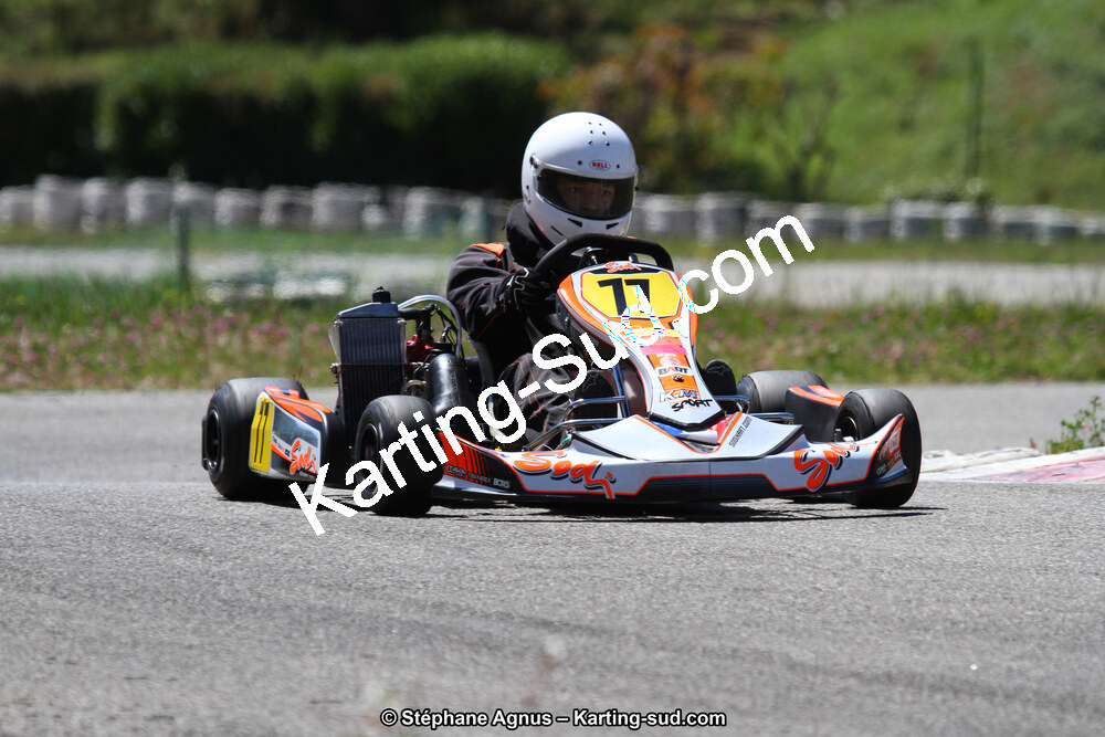 29 & 30/04/2017 : 3ème manche du Championnat du Sud 2017 à Alès et Championnat de Ligue Rhône-Alpes (Photos Stéphane Agnus) 2017 — karting