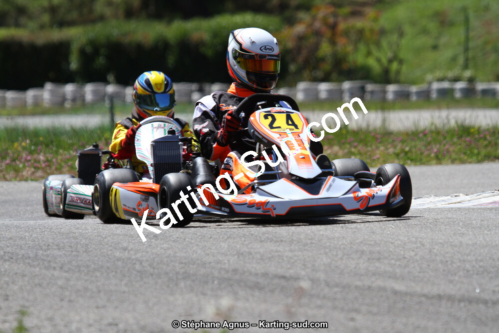 29 & 30/04/2017 : 3ème manche du Championnat du Sud 2017 à Alès et Championnat de Ligue Rhône-Alpes (Photos Stéphane Agnus) 2017 — karting