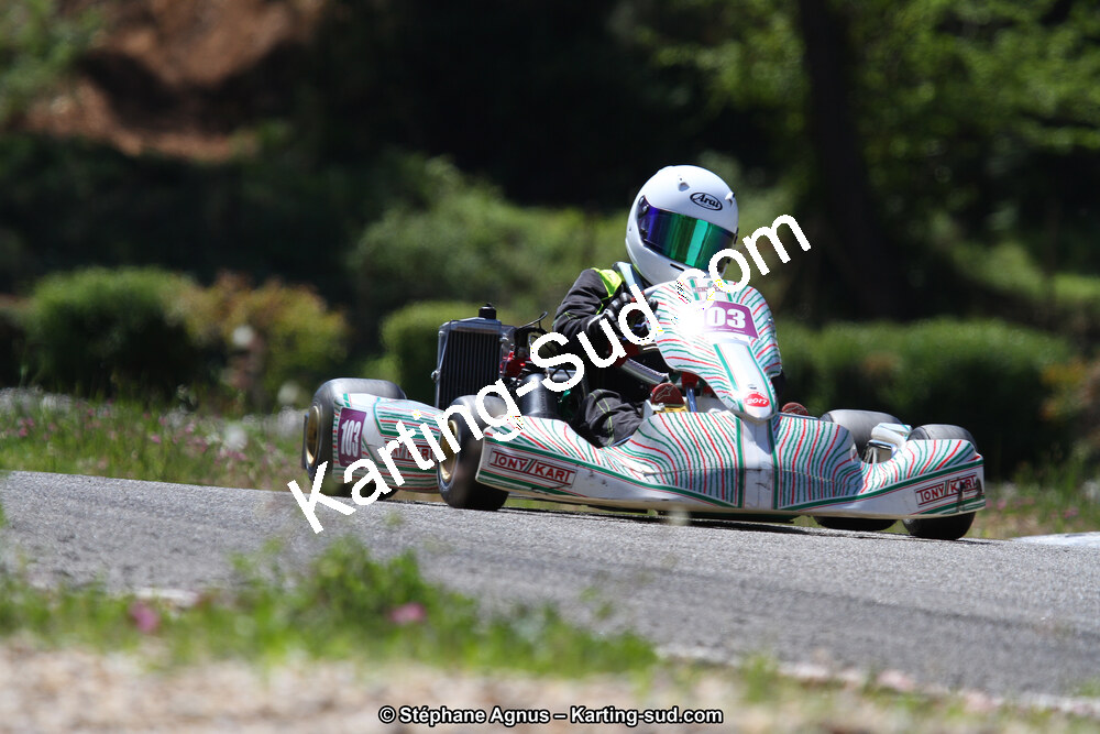 29 & 30/04/2017 : 3ème manche du Championnat du Sud 2017 à Alès et Championnat de Ligue Rhône-Alpes (Photos Stéphane Agnus) 2017 — karting
