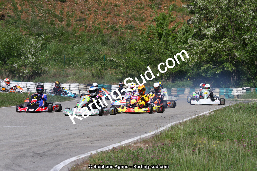 29 & 30/04/2017 : 3ème manche du Championnat du Sud 2017 à Alès et Championnat de Ligue Rhône-Alpes (Photos Stéphane Agnus) 2017 — karting
