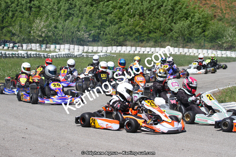 29 & 30/04/2017 : 3ème manche du Championnat du Sud 2017 à Alès et Championnat de Ligue Rhône-Alpes (Photos Stéphane Agnus) 2017 — karting