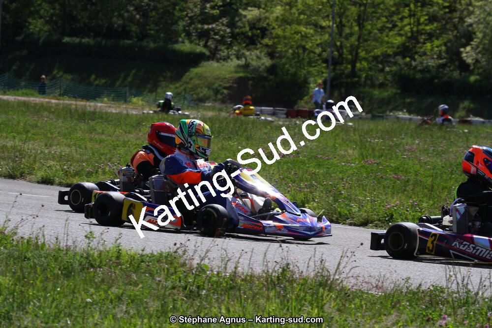 29 & 30/04/2017 : 3ème manche du Championnat du Sud 2017 à Alès et Championnat de Ligue Rhône-Alpes (Photos Stéphane Agnus) 2017 — karting