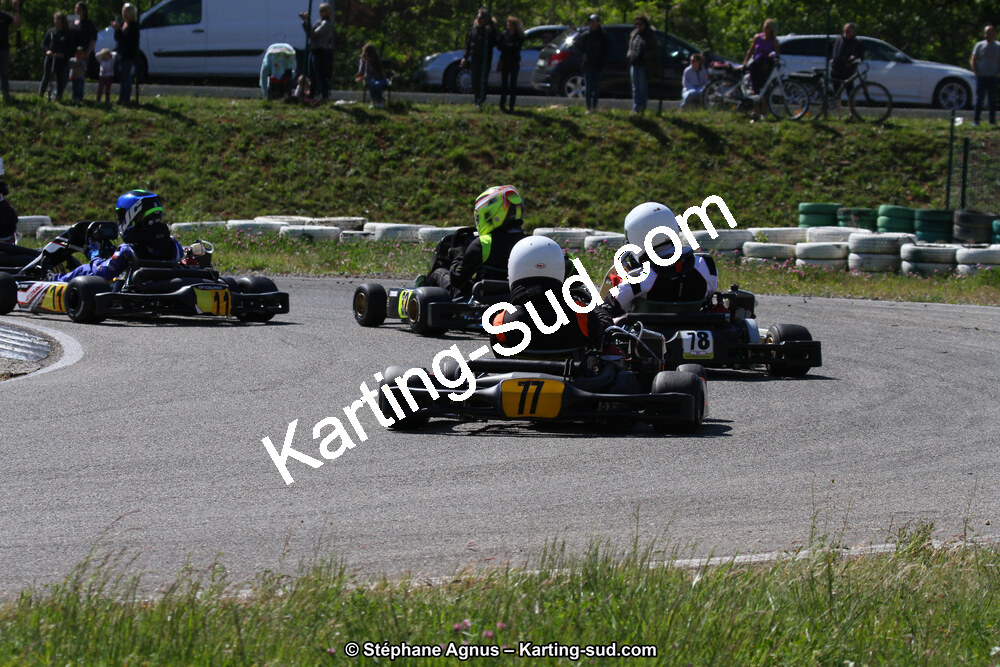 29 & 30/04/2017 : 3ème manche du Championnat du Sud 2017 à Alès et Championnat de Ligue Rhône-Alpes (Photos Stéphane Agnus) 2017 — karting