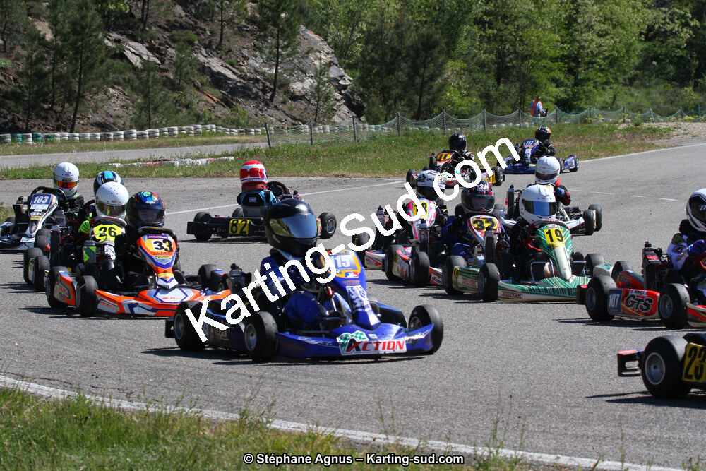 29 & 30/04/2017 : 3ème manche du Championnat du Sud 2017 à Alès et Championnat de Ligue Rhône-Alpes (Photos Stéphane Agnus) 2017 — karting