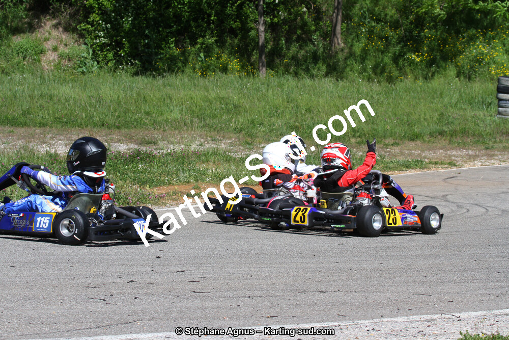 29 & 30/04/2017 : 3ème manche du Championnat du Sud 2017 à Alès et Championnat de Ligue Rhône-Alpes (Photos Stéphane Agnus) 2017 — karting