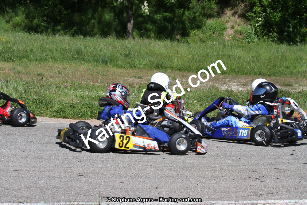 29 & 30/04/2017 : 3ème manche du Championnat du Sud 2017 à Alès et Championnat de Ligue Rhône-Alpes (Photos Stéphane Agnus) 2017 — karting