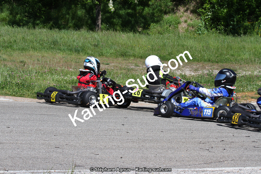 29 & 30/04/2017 : 3ème manche du Championnat du Sud 2017 à Alès et Championnat de Ligue Rhône-Alpes (Photos Stéphane Agnus) 2017 — karting