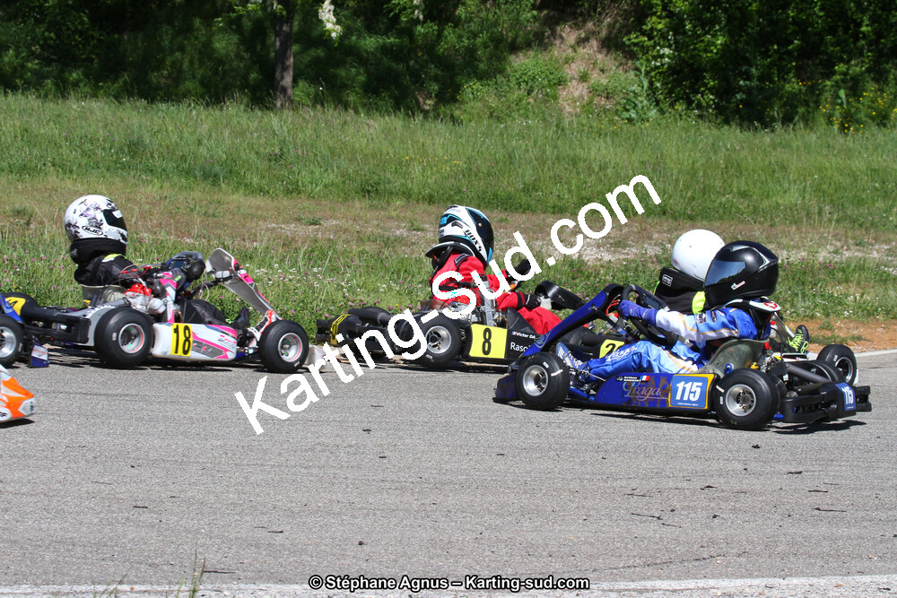 29 & 30/04/2017 : 3ème manche du Championnat du Sud 2017 à Alès et Championnat de Ligue Rhône-Alpes (Photos Stéphane Agnus) 2017 — karting
