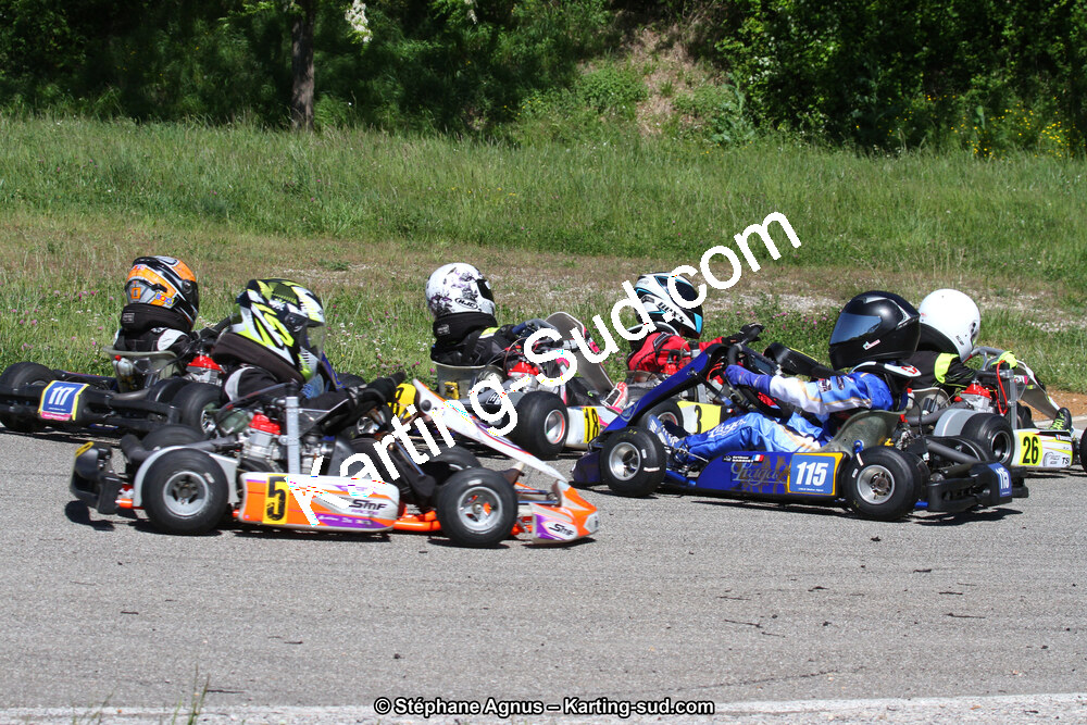 29 & 30/04/2017 : 3ème manche du Championnat du Sud 2017 à Alès et Championnat de Ligue Rhône-Alpes (Photos Stéphane Agnus) 2017 — karting