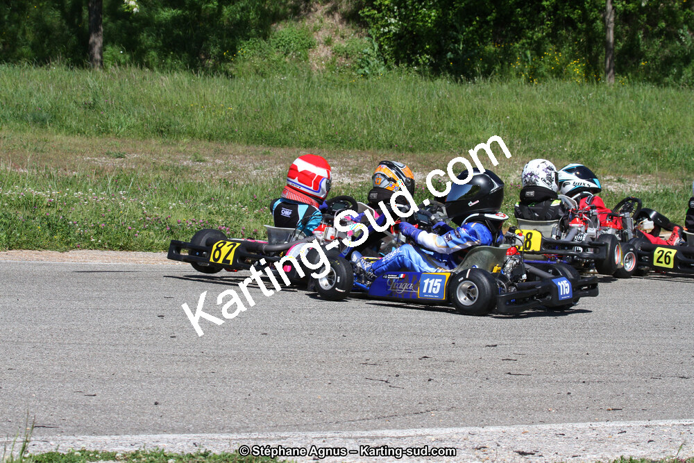 29 & 30/04/2017 : 3ème manche du Championnat du Sud 2017 à Alès et Championnat de Ligue Rhône-Alpes (Photos Stéphane Agnus) 2017 — karting