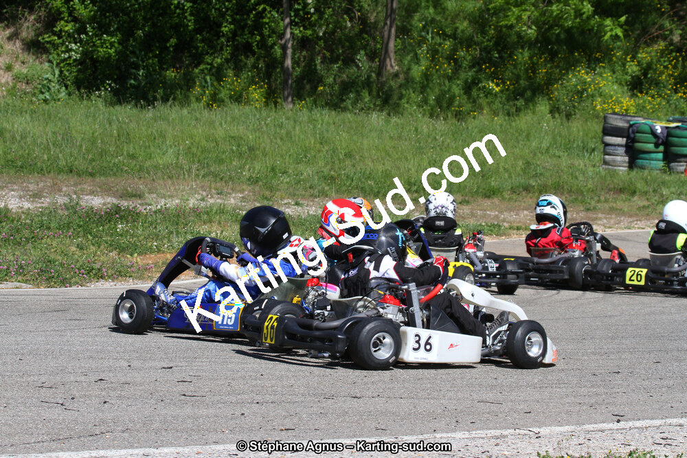 29 & 30/04/2017 : 3ème manche du Championnat du Sud 2017 à Alès et Championnat de Ligue Rhône-Alpes (Photos Stéphane Agnus) 2017 — karting